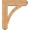 Ekena Millwork Thorton Craftsman Smooth Bracket w/ Offset Brace, Western Red Cedar, 7 1/2"W x 26"D x 30"H BKT0806X26X30THR04SWR - alternate 2